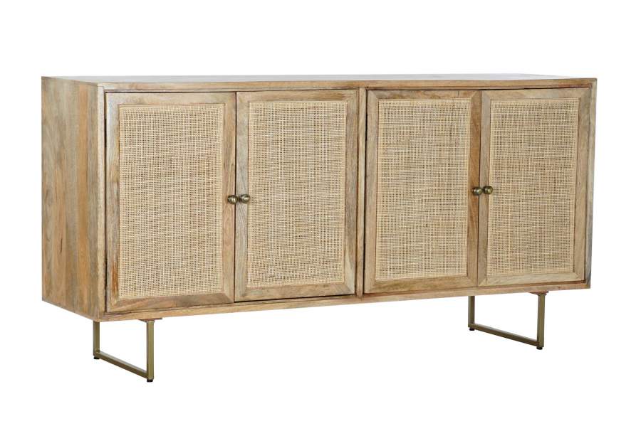 BUFFET MANGO RATAN 150X40X77 NATURAL