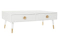 MESA CENTRO MDF ABETO 120X65X42 MANDALA BLANCO
