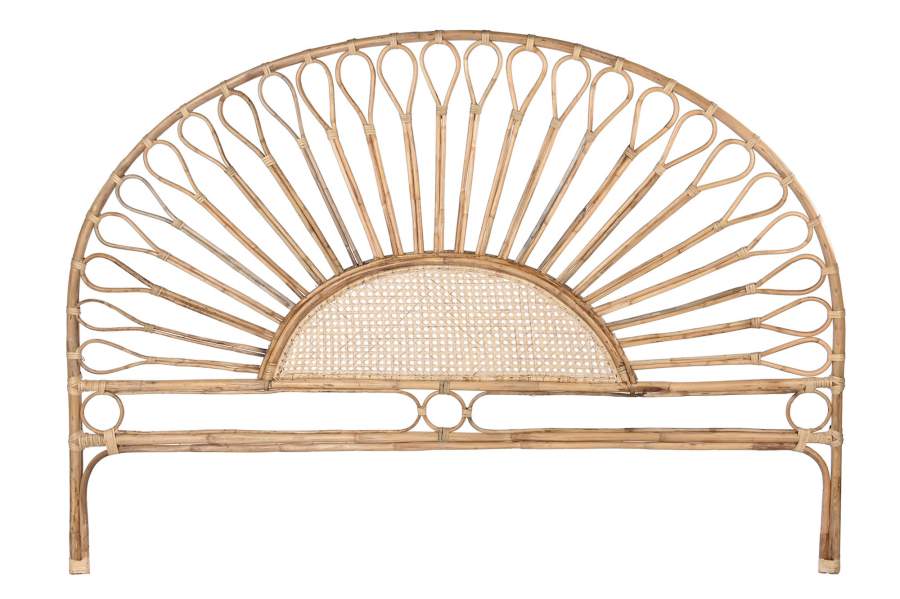 CABECERO CAMA RATAN 177X4X129 GIRASOL NATURAL