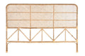 CABECERO CAMA RATAN 176X4X126 NATURAL NATURAL