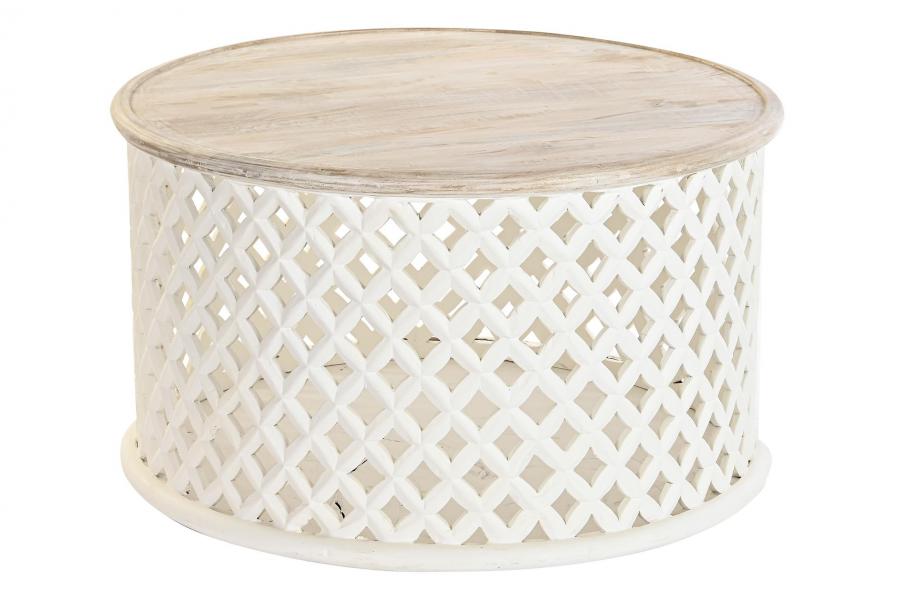 MESA CENTRO MANGO 81X81X45 NATURAL