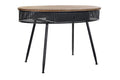CONSOLA ABETO METAL 120X65X77 NEGRO