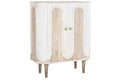 APARADOR MANGO METAL 92X40X113 BLANCO