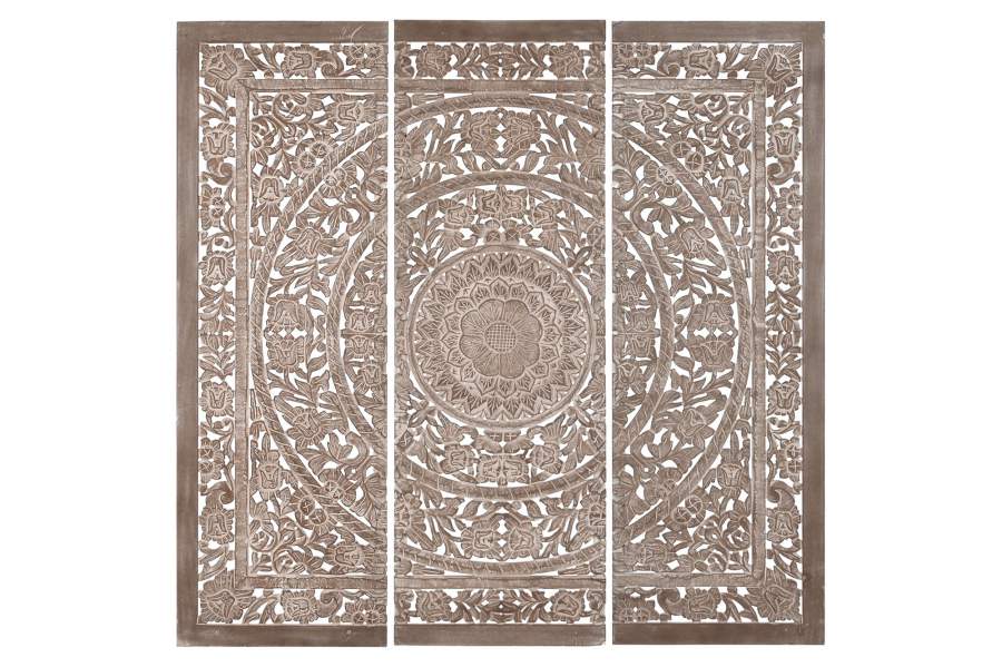 CABECERO CAMA SET 3 MDF 180X3,5X180 MANDALA