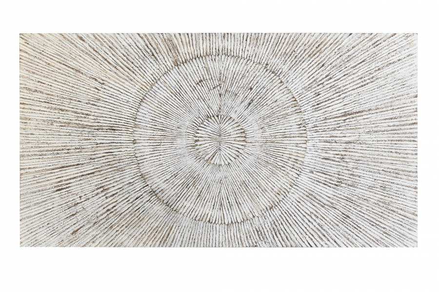 CABECERO CAMA MDF 180X3,5X100 DECAPE BLANCO
