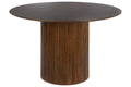 MESA COMEDOR MANGO 120X120X76 NATURAL