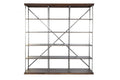 ESTANTERIA SHEESHAM METAL 213X43X220 MARRON