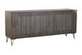 BUFFET MANGO METAL 177X45X77 MARRON