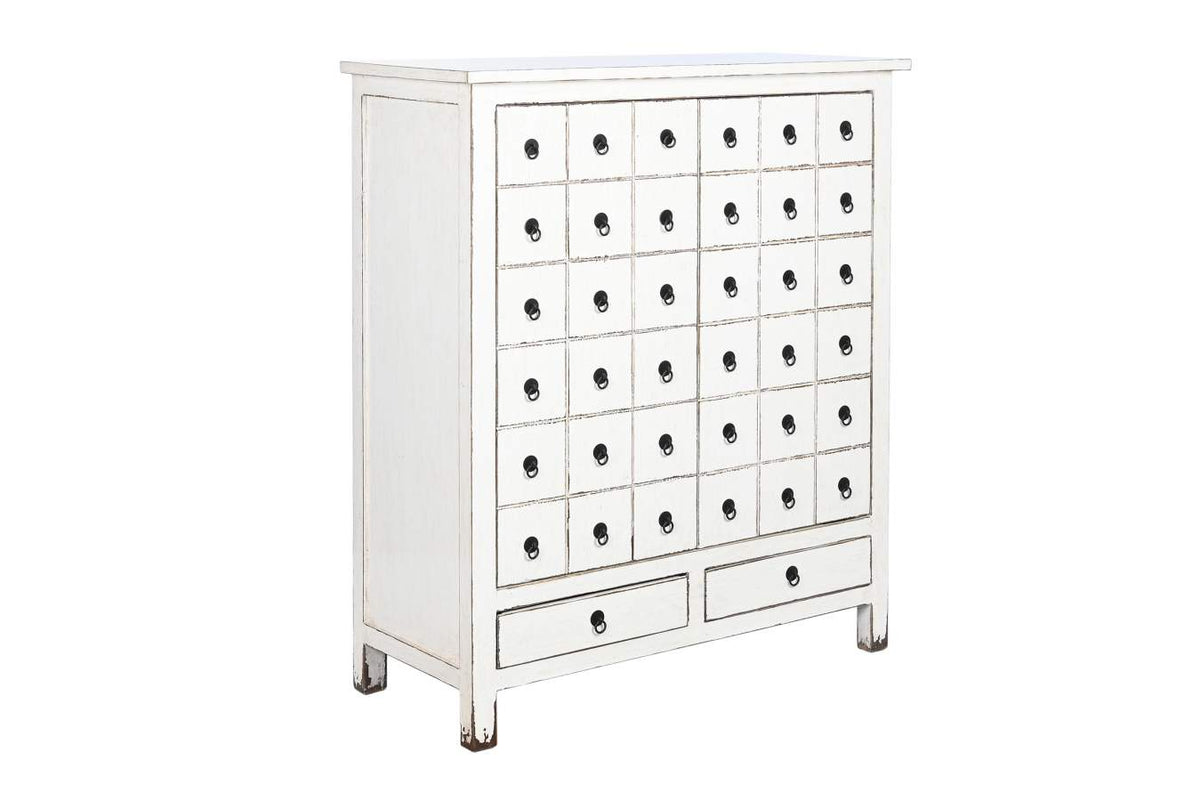 ARMARIO OLMO 102X42X120 LACADO BLANCO