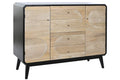 BUFFET MADERA 120X40X90,5 NEGRO