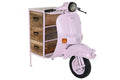 CAJONERA METAL MANGO 100X68X105 MOTO ROSA PALO