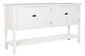 BUFFET ABETO MDF 160X40X86 BLANCO