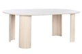 MESA COMEDOR MANGO 200X100X76 BLANCO