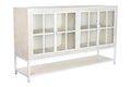 BUFFET MANGO METAL 170X45X100 DECAPE BLANCO