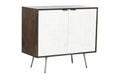 APARADOR MANGO METAL 90X43X82 BLANCO