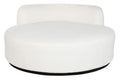 SOFA POLIESTER 150X150X69 BORREGUITO BLANCO