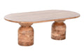 MESA CENTRO ACACIA 135X75X45 MARRON
