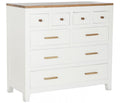 COMODA MANGO ACACIA 110X45X100 BLANCO