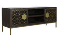 MUEBLE TV ACACIA METAL 140X40X55 MARRON