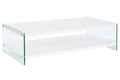 MESA CENTRO CRISTAL MDF 130X65X35,5 TEMPLADO