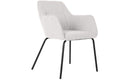 SILLA POLIESTER METAL 59,5X60,5X78 BEIGE