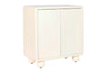 COMODA MDF 80X37X86 2 PUERTA 3D BLANCO