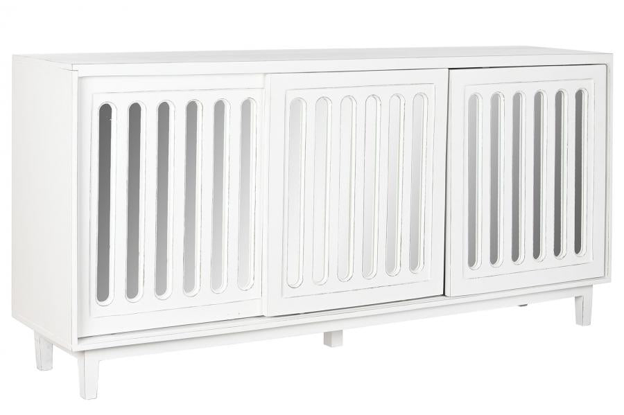 BUFFET MANGO ESPEJO 175X40,5X83,5 BLANCO