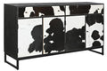 BUFFET MANGO PIEL 172X45X90 VACA