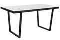 MESA COMEDOR METAL CERAMICA 150X80X75 NEGRO