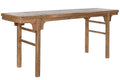 CONSOLA TECA RECICLADA 194,5X50,5X82,5 NATURAL