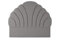 CABECERO CAMA POLIESTER MDF 189X8X180 GRIS