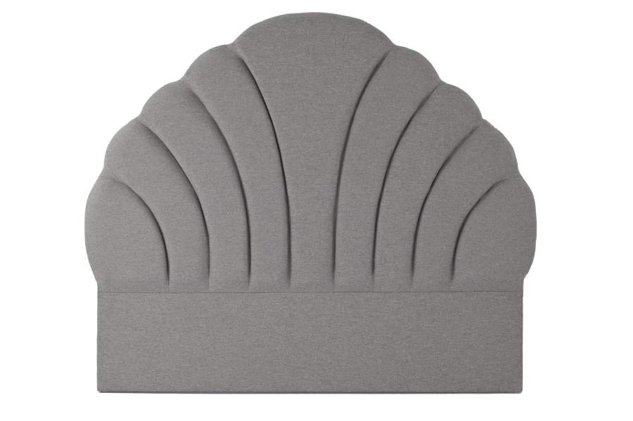 CABECERO CAMA POLIESTER MDF 189X8X180 GRIS