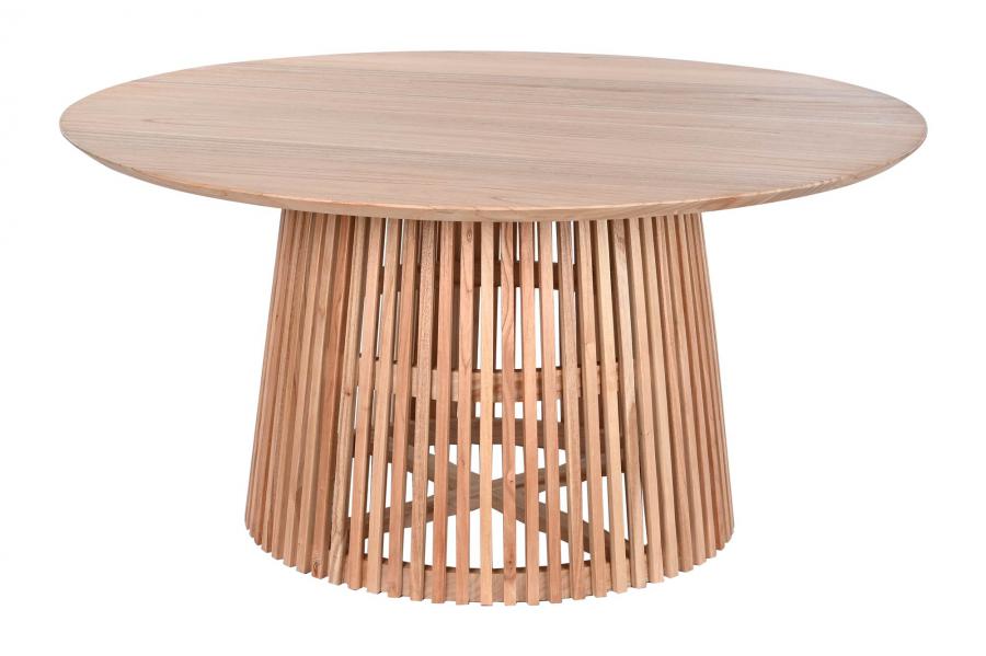MESA REDONDA COMEDOR MINDI 150X150X77 NATURAL