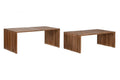 MESA CENTRO SET 2 TECA 116X60X46 NATURAL