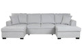 SOFA CAMA POLIESTER 298X154X92 GRIS