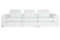 SOFA POLIESTER PLUMA 286X95,5X57 DESENFUNDABLE