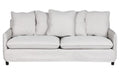 SOFA POLIESTER 196X85X90 DESENFUNDABLE BEIGE