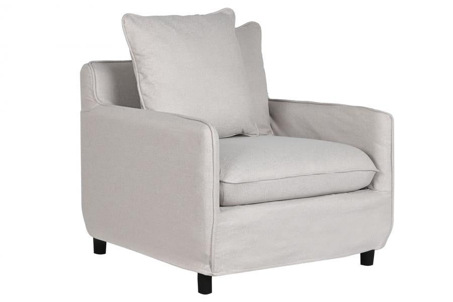 SILLON POLIESTER 85X85X74 DESENFUNDABLE BEIGE