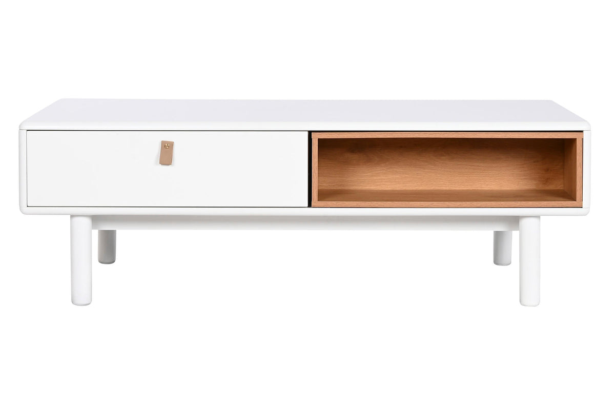 MESA CENTRO MDF PU 120X60X40 BLANCO