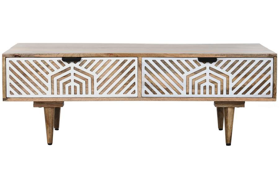 MESA CENTRO MANGO 115X60X40 BLANCO