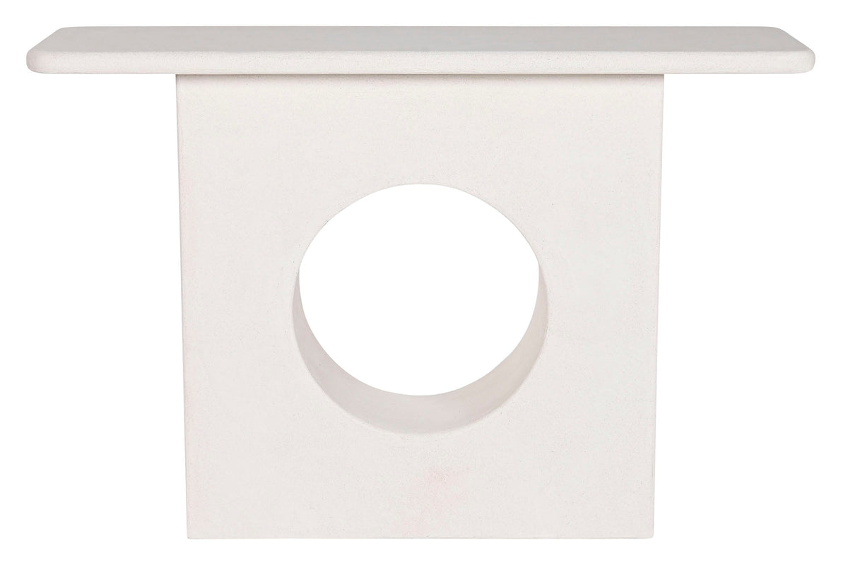 CONSOLA ABETO MDF 120X40X80 BLANCO