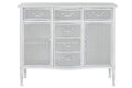 BUFFET METAL 101X42X85 BLANCO
