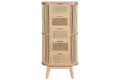 CAJONERA ABETO RATAN 48X35X105 NATURAL