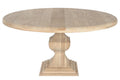 MESA REDONDA COMEDOR MANGO 150X150X76 NATURAL