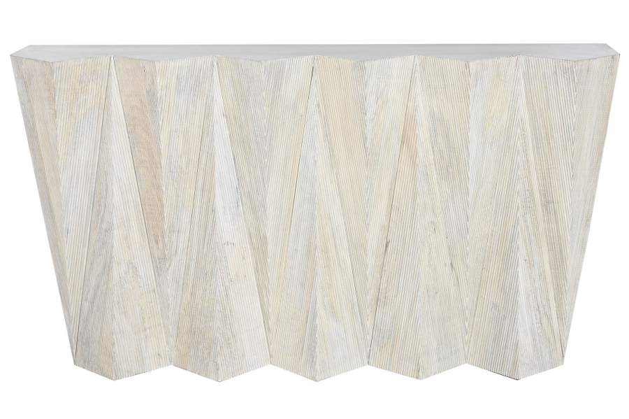 CONSOLA MANGO 150X35X80 BEIGE