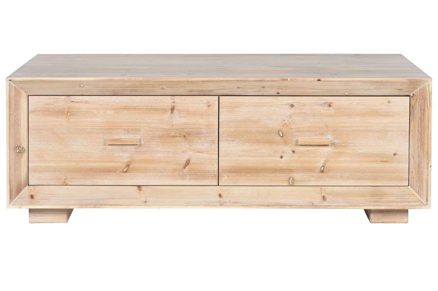 MESA CENTRO ABETO MDF 130X70X46 NATURAL