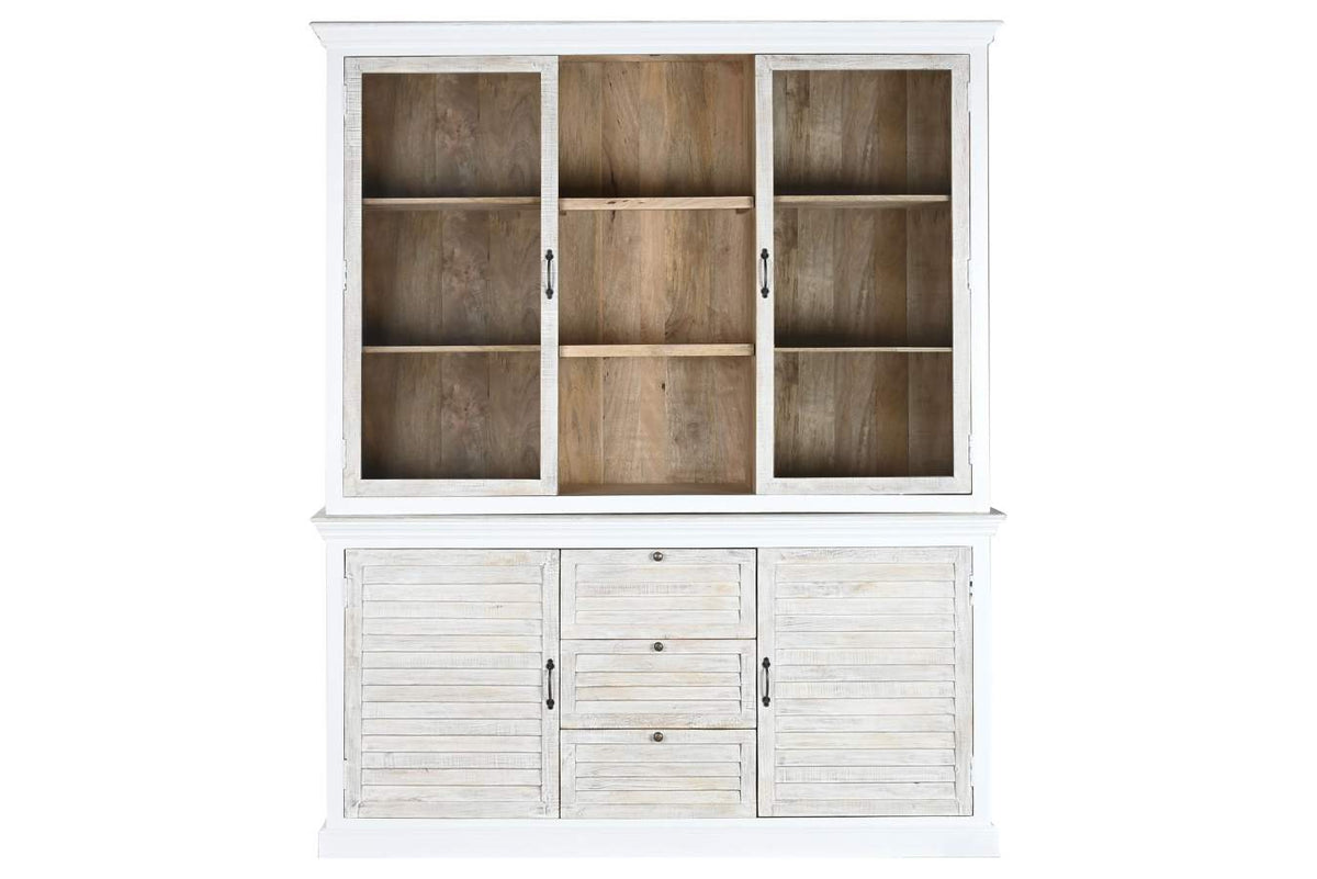 VITRINA MANGO CRISTAL 180X45X220 168,50 BLANCO