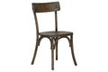 SILLA OLMO 44X42X86 APILABLE ENVEJECIDO MARRON