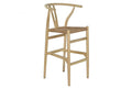 TABURETE OLMO FIBRA 43X42X106 APILABLE NATURAL