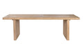 MESA COMEDOR OLMO MACIZO 244X102X76 NATURAL